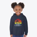 Hampton South Carolina Palm Tree Sunset Toddler Hoodie additional view 2