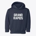 Grand Rapids Michigan Classic Block Toddler Hoodie additional view 1