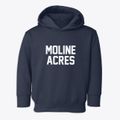 Moline Acres Missouri Classic Block Toddler Hoodie additional view 1