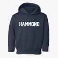 Hammond Wisconsin Classic Block Toddler Hoodie additional view 1
