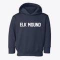 Elk Mound Wisconsin Classic Block Toddler Hoodie additional view 1