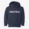 Haileyville Oklahoma Classic Block Toddler Hoodie additional view 1