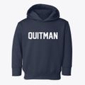 Quitman Arkansas Classic Block Toddler Hoodie additional view 1