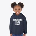 Malverne Park Oaks New York Classic Block Toddler Hoodie additional view 2