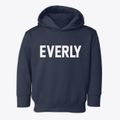 Everly Iowa Classic Block Toddler Hoodie additional view 1