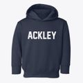 Ackley Wisconsin Classic Block Toddler Hoodie additional view 1