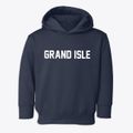 Grand Isle Maine Classic Block Toddler Hoodie additional view 1
