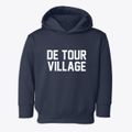 De Tour Village Michigan Classic Block Toddler Hoodie additional view 1