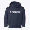 Pleasanton Texas Classic Block Toddler Hoodie additional view 1