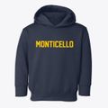 Monticello Kentucky Classic Block Toddler Hoodie additional view 1