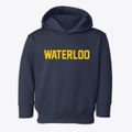 Waterloo Wisconsin Classic Block Toddler Hoodie additional view 1