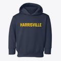Harrisville New Hampshire Classic Block Toddler Hoodie additional view 1