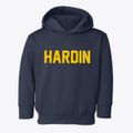 Hardin Texas Classic Block Toddler Hoodie additional view 1