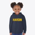 Hardin Texas Classic Block Toddler Hoodie additional view 2