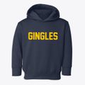 Gingles Wisconsin Classic Block Toddler Hoodie additional view 1