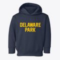 Delaware Park New Jersey Classic Block Toddler Hoodie additional view 1