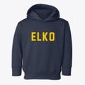 Elko Nevada Classic Block Toddler Hoodie additional view 1