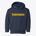 Rebersburg Pennsylvania Classic Block Toddler Hoodie additional view 1