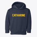 Catharine Kansas Classic Block Toddler Hoodie additional view 1
