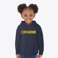 Catharine Kansas Classic Block Toddler Hoodie additional view 2