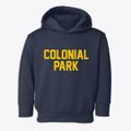 Colonial Park Pennsylvania Classic Block Toddler Hoodie additional view 1