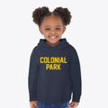 Colonial Park Pennsylvania Classic Block Toddler Hoodie additional view 2