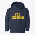 Fox Crossing Wisconsin Classic Block Toddler Hoodie additional view 1