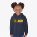 Pharr Texas Classic Block Toddler Hoodie additional view 2
