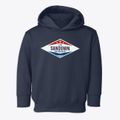 Sandown New Hampshire Diamond Star Toddler Hoodie additional view 1