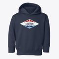 Loudon New Hampshire Diamond Star Toddler Hoodie additional view 1