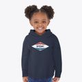Bethany Illinois Diamond Star Toddler Hoodie additional product view 2