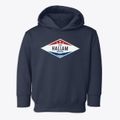 Hallam Nebraska Diamond Star Toddler Hoodie additional view 1