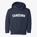 Sandown New Hampshire Classic Curve Toddler Hoodie additional view 1