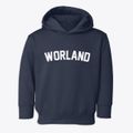 Worland Wyoming Classic Curve Toddler Hoodie additional view 1
