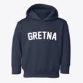 Gretna Nebraska Classic Curve Toddler Hoodie additional view 1