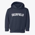 Deerfield New Hampshire Classic Curve Toddler Hoodie additional view 1