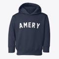 Amery Wisconsin Classic Curve Toddler Hoodie additional view 1