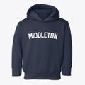 Middleton New Hampshire Classic Curve Toddler Hoodie additional view 1