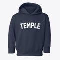 Temple New Hampshire Classic Curve Toddler Hoodie additional view 1