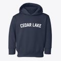Cedar Lake Wisconsin Classic Curve Toddler Hoodie additional view 1