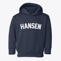 Hansen Wisconsin Classic Curve Toddler Hoodie additional view 1