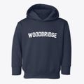 Woodbridge New Jersey Classic Curve Toddler Hoodie additional view 1