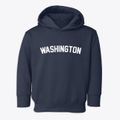 Washington Nebraska Classic Curve Toddler Hoodie additional view 1