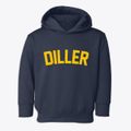 Diller Nebraska Classic Curve Toddler Hoodie additional view 1