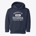 Keshena Wisconsin Athletic Dept Toddler Hoodie additional view 1