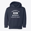 Midway Arkansas Athletic Dept Toddler Hoodie additional view 1