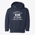 Byron Michigan Athletic Dept Toddler Hoodie additional view 1