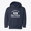 Bayview Wisconsin Athletic Dept Toddler Hoodie additional view 1