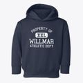 Willmar Minnesota Athletic Dept Toddler Hoodie additional view 1