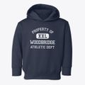 Woodbridge New Jersey Athletic Dept Toddler Hoodie additional view 1